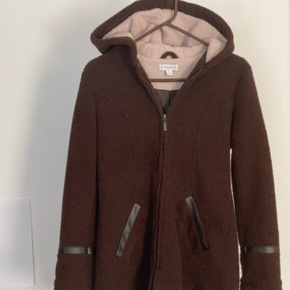 Susan Graver Jackets & Blazers - Susan Graver Brown Fleece Jacket Women’s XS